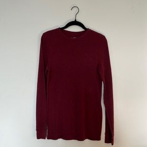 Urban Pipeline Red Ultimate Thermal Long Sleeve Shirt Smalll/Medium